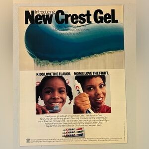 5/$20 Crest 1981 Advertisement (Life Magazine print)